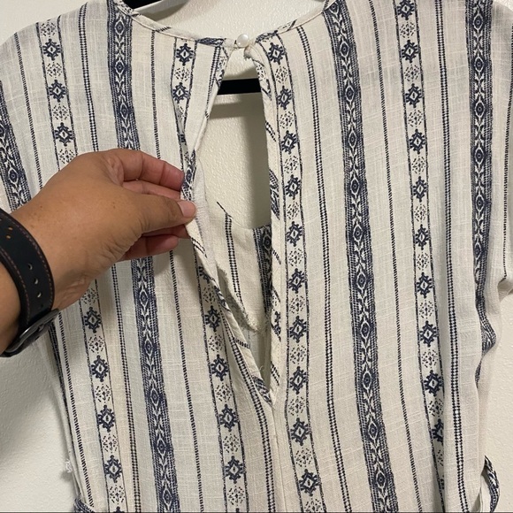 Monteau Bohemian Wide leg Jumpsuit Size Medium - Picture 12 of 12